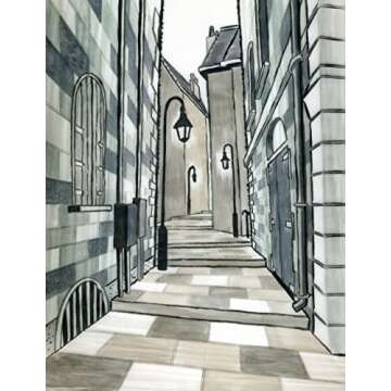 Faber-Castell F167808 8 x Pitt Artist Pens (Soft Brush) Shades of Grey