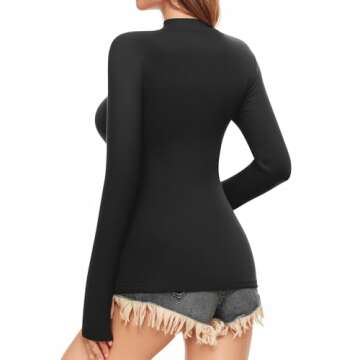 Stylish ALGALAROUND Cutout Long Sleeve Top for Women