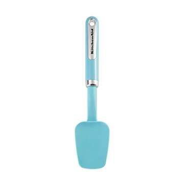 KitchenAid Silicone Spoon Spatula, Aqua Sky -