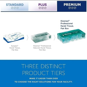 Kleenex Professional Facial Tissue Bulk Box Soft Strong