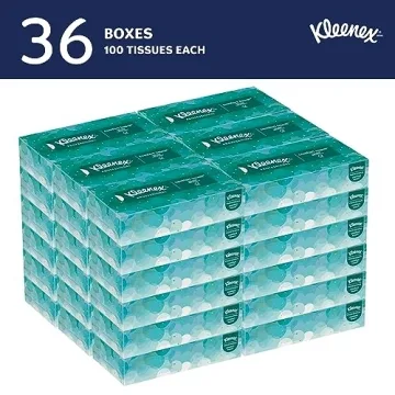 Kleenex Professional Facial Tissue Bulk Box Soft Strong