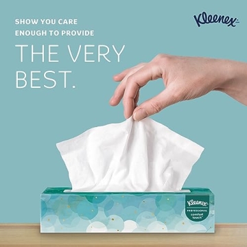 Kleenex Professional Facial Tissue Bulk Box Soft Strong