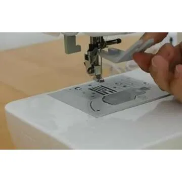 HONEYSEW 2PCS Bulky Seam Jumper Hump Jumping Button Clearance Plate Presser Foot Sewing Tool for Husqvarna Viking Brother Singer Janome and Pfaff Chunky Denim and Hemlines