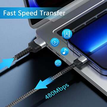 BUSFUL Lightning Cable - Fast Charging MFi Certified