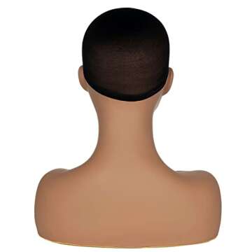 PVC Mannequin Head Model Realistic Mannequin Bust Wig Heads For Hat Wigs Sunglasses Jewerly Displaying