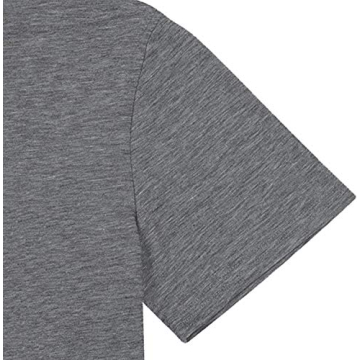 LONBANSTR Women Baseball Mom Letter Print T Shirt - Gray
