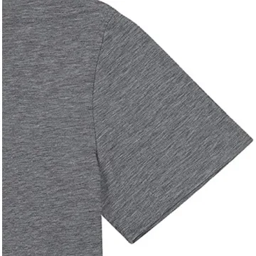 LONBANSTR Women Baseball Mom Letter Print T Shirt - Gray