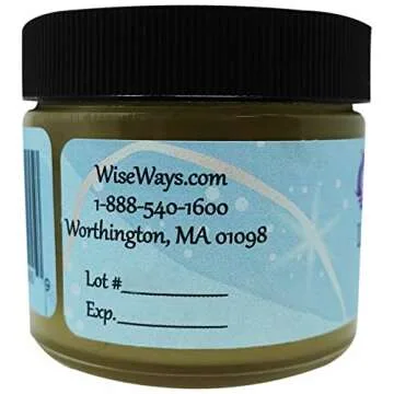 WiseWays Lemon Balm Salve for Natural Skin Relief
