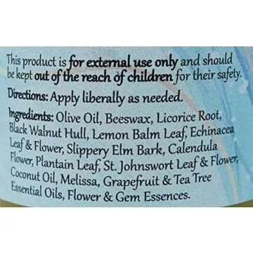 WiseWays Lemon Balm Salve for Natural Skin Relief