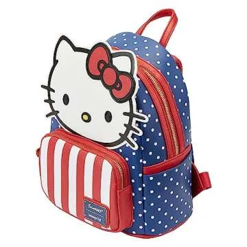 Loungefly Backpack Hello Kitty - Backpack - Cute Collectable Bag - Gift Idea - Official Merchandise - for Boys, Girls Men and Women - Anime Fans