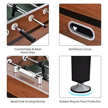 Goplus 54" Foosball Table for Indoor Family Fun