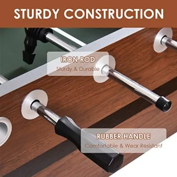 Goplus 54" Foosball Table for Indoor Family Fun