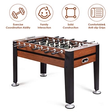 Goplus 54" Foosball Table for Indoor Family Fun