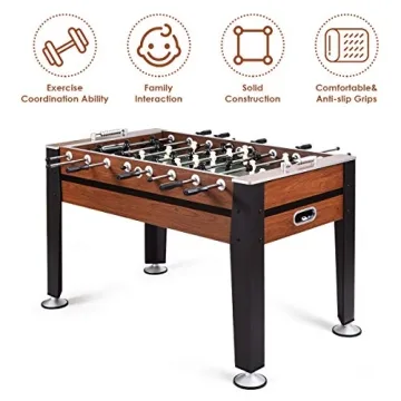 Goplus 54" Foosball Table for Indoor Family Fun