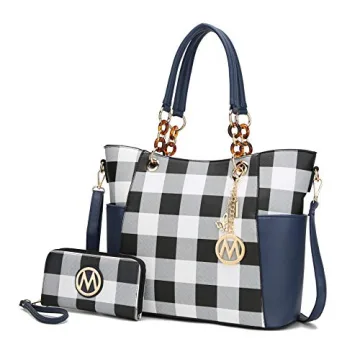 MKF Collection Tote Bag Set - Stylish Designer Handbag and Wallet