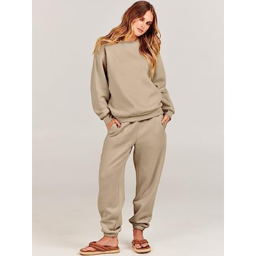 Stylish ANRABESS Women's Lounge Set for Comfort and Elegance