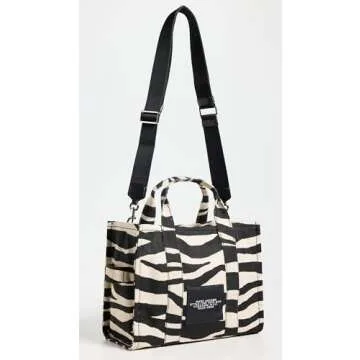 Marc Jacobs Women's The Medium Tote, Black/White, One Size