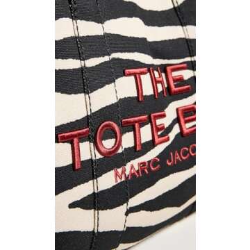 Marc Jacobs Women's The Medium Tote, Black/White, One Size