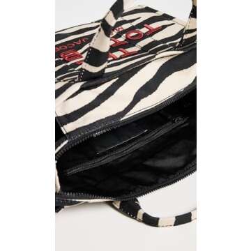 Marc Jacobs Women's The Medium Tote, Black/White, One Size
