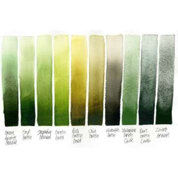 Daniel Smith 19093 Extra Fine Watercolor 15ml Paint Tube, Undersea Green (284600109), 0.5 Fl Oz (Pack of 1)