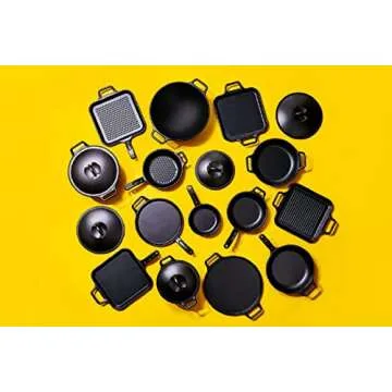 Lodge BOLD 12 Inch Cast Iron Grill Pan - Versatile Cooking