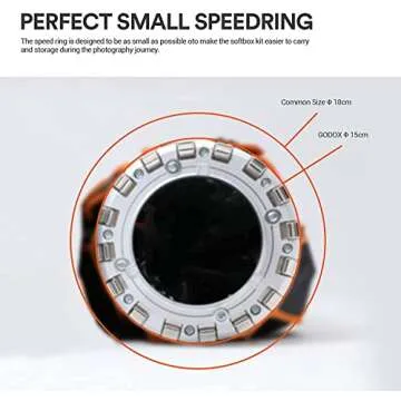 Godox QR-P70 27.5 Inch Parabolic Softbox Bowens Mount, Quick-Setup Quick-Folding, with Front & Inner Diffuser and Carrying Bag for Godox SL60W VL150 UL150 SL150II SZ150 and Other Bowen Mount Lights…