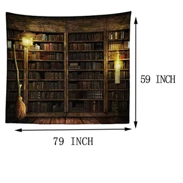 Vintage Bookshelf Wall Hanging for Unique Home Decor