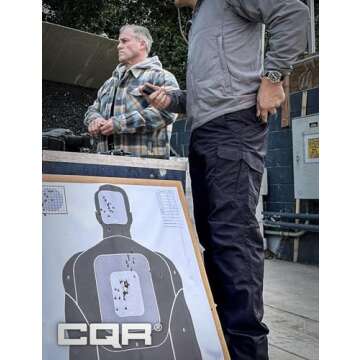 CQR Men's Tactical Pants for Outdoor & Military Use