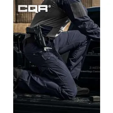 CQR Men's Tactical Pants for Outdoor & Military Use