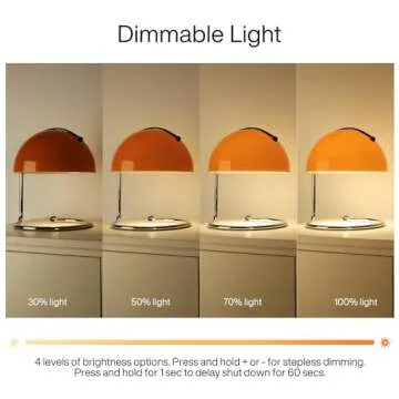 Huga Collective Curva Candle Warmer Lamp (Tangerine Orange) | House Warming Gifts New Home | Candle Lamp Warmer for Home Decor Aesthetic | Candle Warmer Lamp Timer | Candle Light Aesthetic Lamp