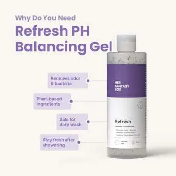 Her Fantasy Box Refresh pH Balancing Shower Gel 8 oz