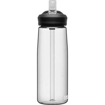 CamelBak eddy+ BPA Free Water Bottle, 25oz, Clear