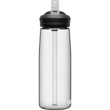 CamelBak eddy+ BPA Free Water Bottle, 25oz, Clear