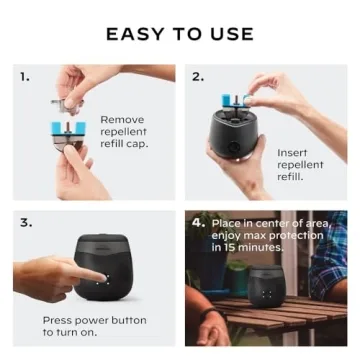 Thermacell Patio Shield Rechargeable Mosquito Repellent