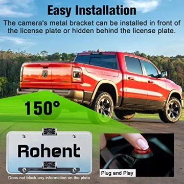 Rohent HD 1080P Night Vision Waterproof Backup Camera