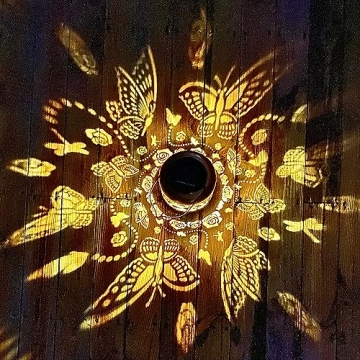 Solar Hanging Lanterns - Decorative Butterfly Lights