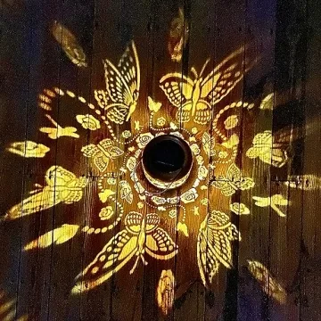 Solar Hanging Lanterns - Decorative Butterfly Lights