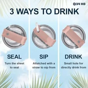 34HD Music Tumbler 40 Oz - The Perfect Gift for Fans