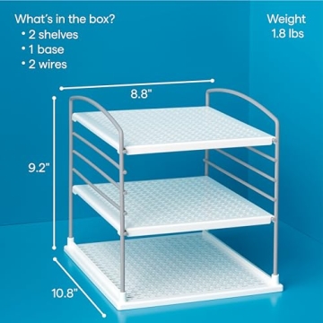 YouCopia UpSpace Adjustable Box Organizer for Kitchen Storage