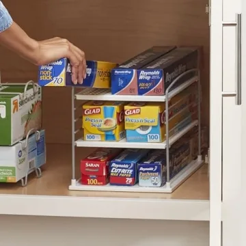 YouCopia UpSpace Adjustable Box Organizer for Kitchen Storage