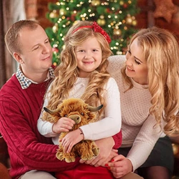 Highland Cow Plush Toy - Ideal Gift for All Ages