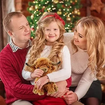 Highland Cow Plush Toy - Ideal Gift for All Ages