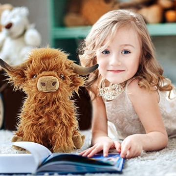 Highland Cow Plush Toy - Ideal Gift for All Ages