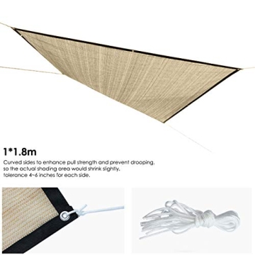 SOONHUA 70% Sunblock Shade Cloth for Plants & Patios