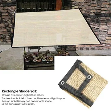 SOONHUA 70% Sunblock Shade Cloth for Plants & Patios