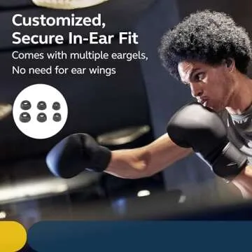 Jabra Elite 8 Active Gen 2 Bluetooth Wireless Earbuds with Dolby Audio Spatial Sound - Advanced Workout Waterproof Headphones with Noise Cancelling, Military Grade with Smart Case - Black