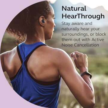 Jabra Elite 8 Active Gen 2 Bluetooth Wireless Earbuds with Dolby Audio Spatial Sound - Advanced Workout Waterproof Headphones with Noise Cancelling, Military Grade with Smart Case - Black