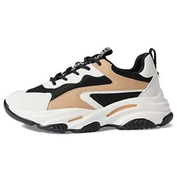 Steve Madden Zabb Sneaker Black Multi 7 M