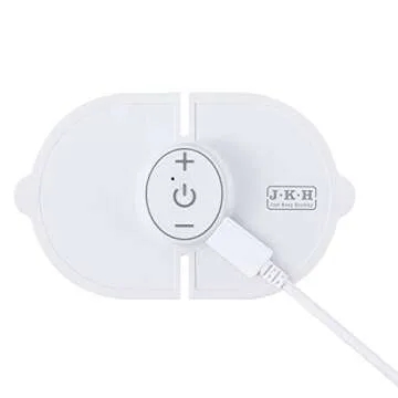 REMEDIES Swift Pain Reliever-Electronic Relief Pad-Drug & Chemical Free- Odor Free, Rechargeable Adapter Included