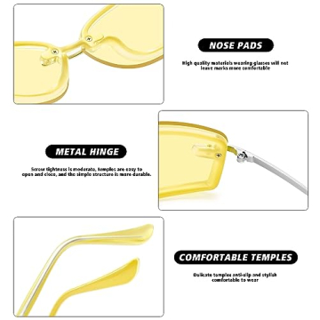 STORYCOAST Y2K Trendy Sunglasses for Women with UV400 Protection